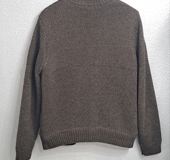 Boston Traders Olive Green Knit Sweater Size M - Picture 10 of 13